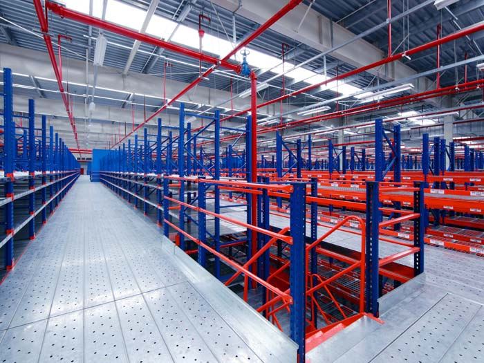 Rafturi de depozitare pentru depozite din fabrică din China. Sistem de raftur...