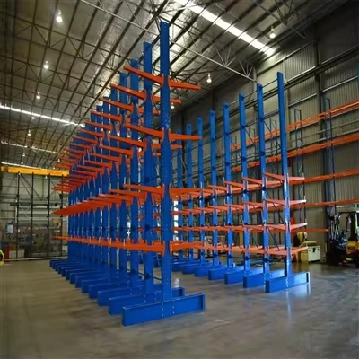 Ce este Q235 Heavy Duty Cantilever Rack pentru depozitarea obiectelor lungi d...
